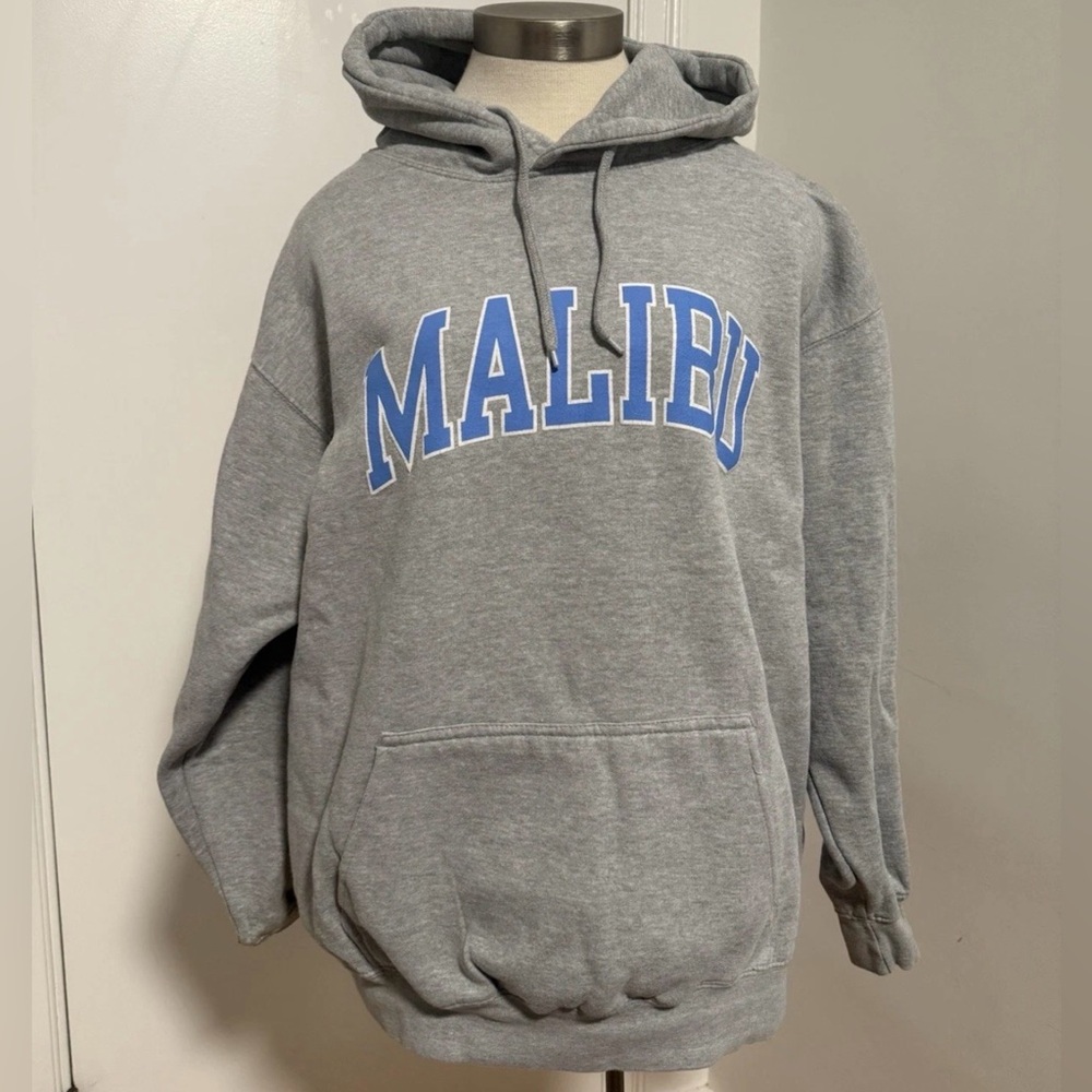 John Galt / Brandy Melville Malibu
Grey Oversized Hoodie OS